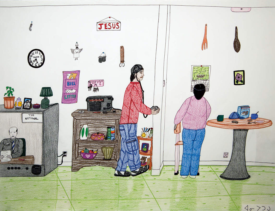 Annie Pootoogook, The National, 2003