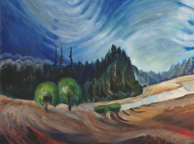 Emily Carr, Au-dessus de la carrière, 1937