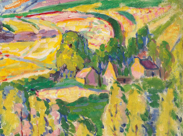 Emily Carr, Autumn in France, 1911