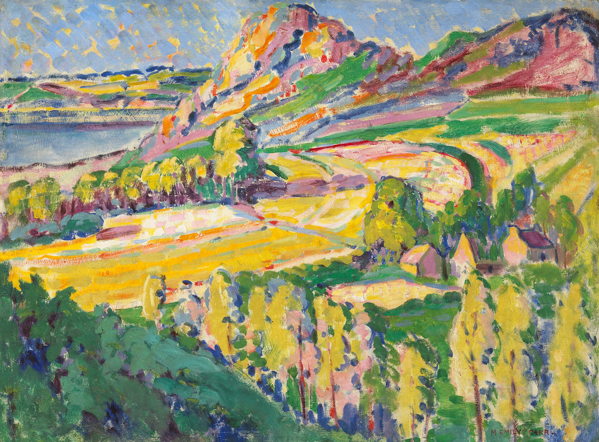 Emily Carr, Autumn in France, 1911