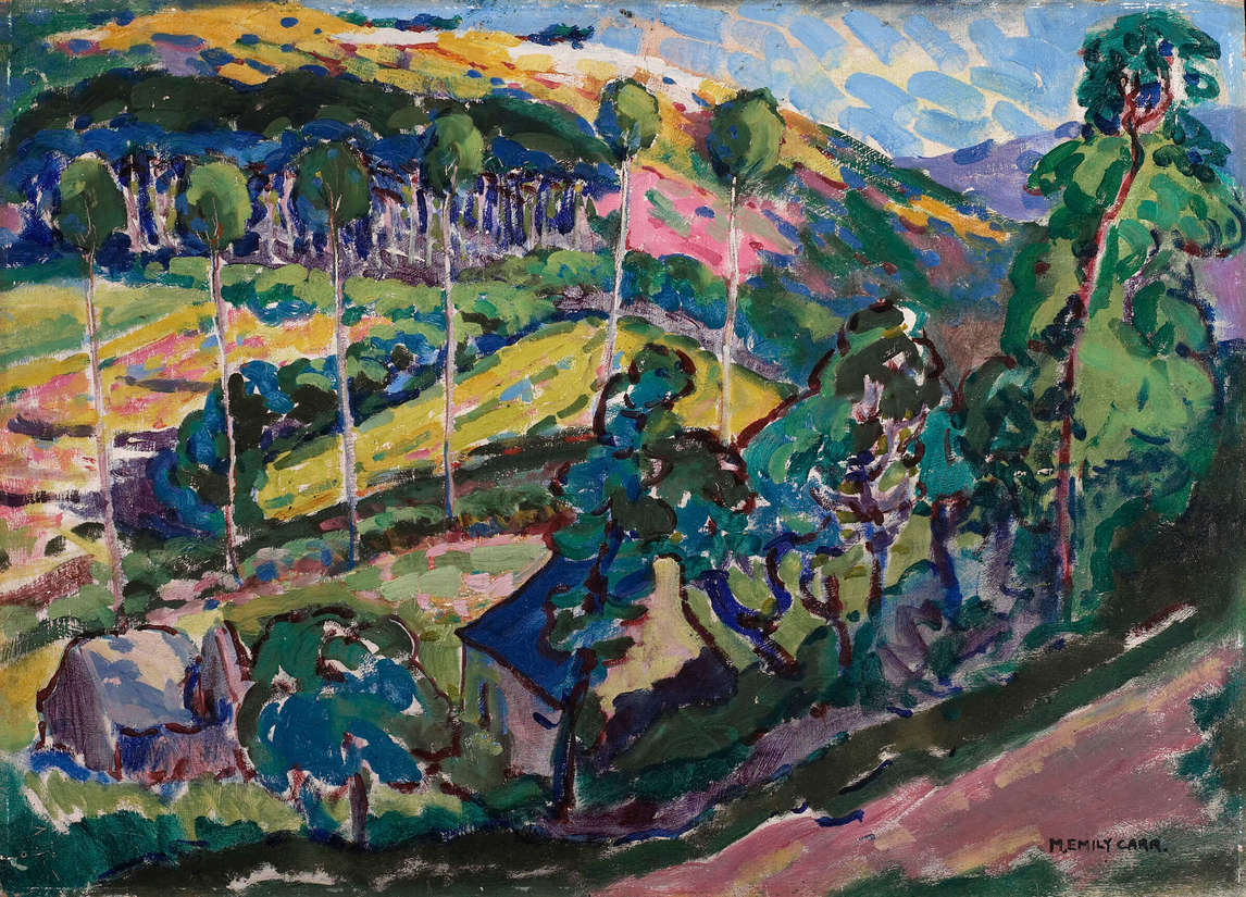 Art Canada Institute, Emily Carr, Brittany Landscape, 1911