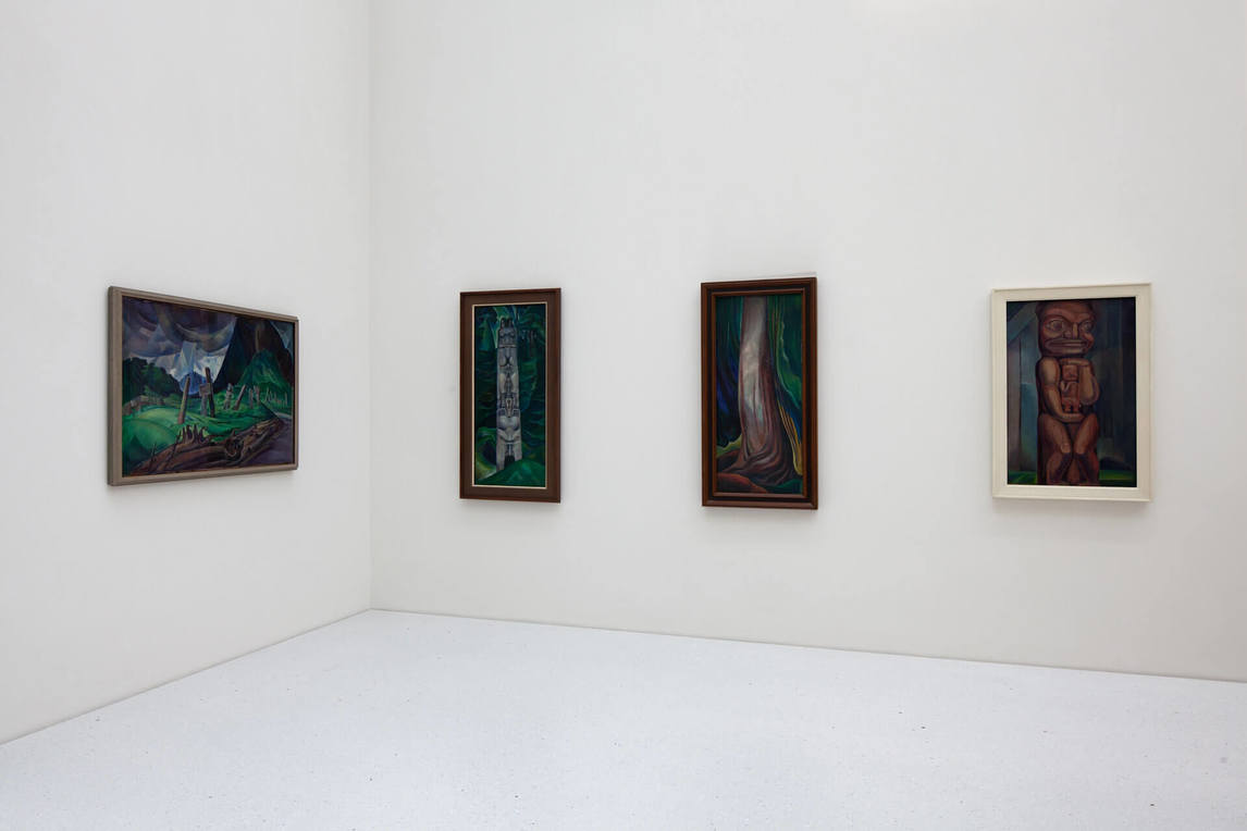 Art Canada Institute, Emily Carr, four of the seven paintings, 2012