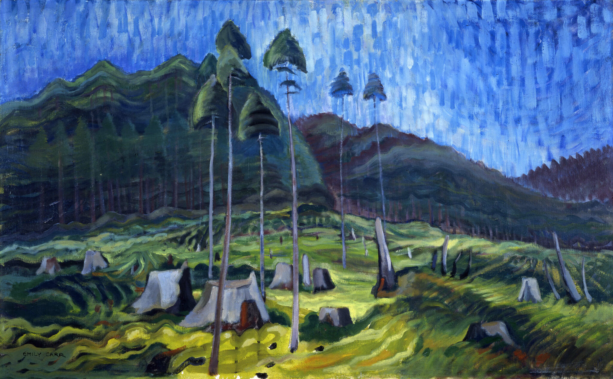 Emily Carr, Souches et rebuts, 1939