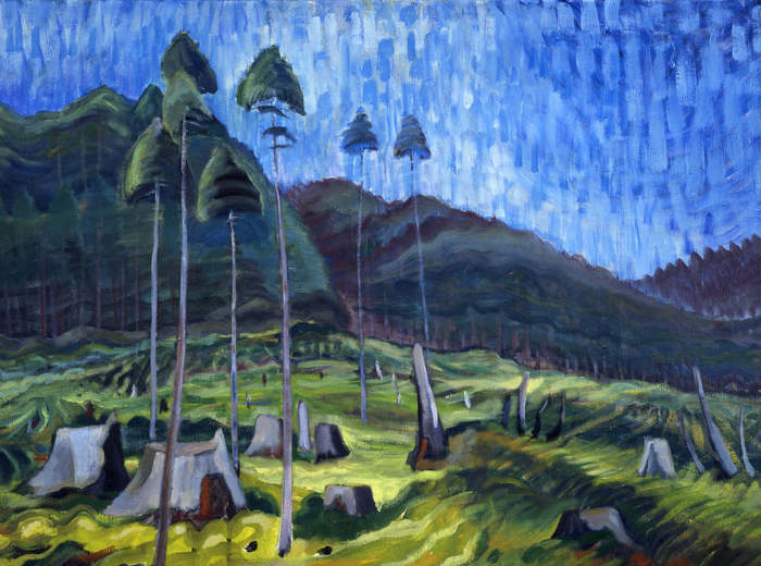 Emily Carr, Souches et rebuts, 1939