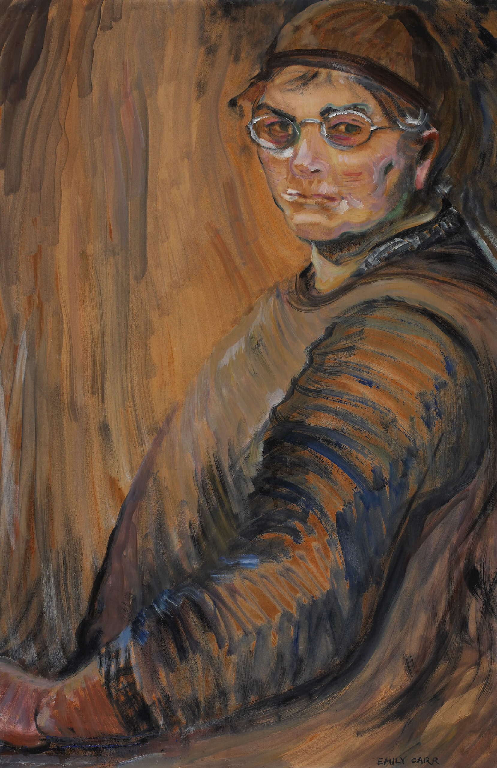 Emily Carr, Autoportrait, 1938-1939