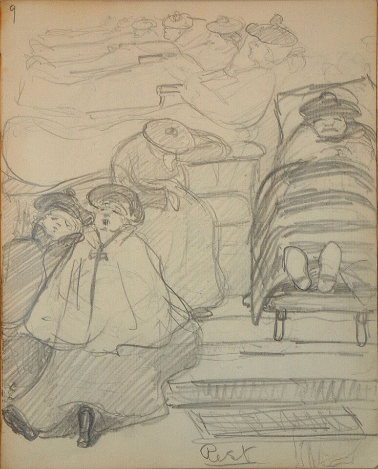 Art Canada Institute, Emily Carr, Sketchbook for Pause, 1903