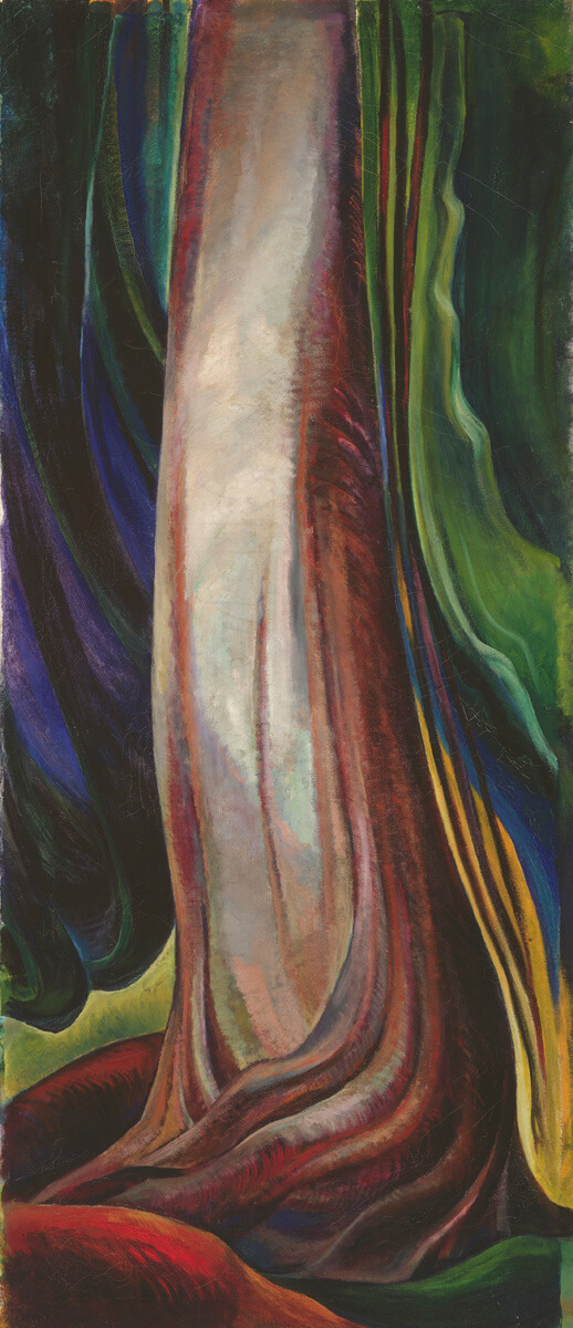 Art Canada Institute, Emily Carr, Tree Trunk, 1931