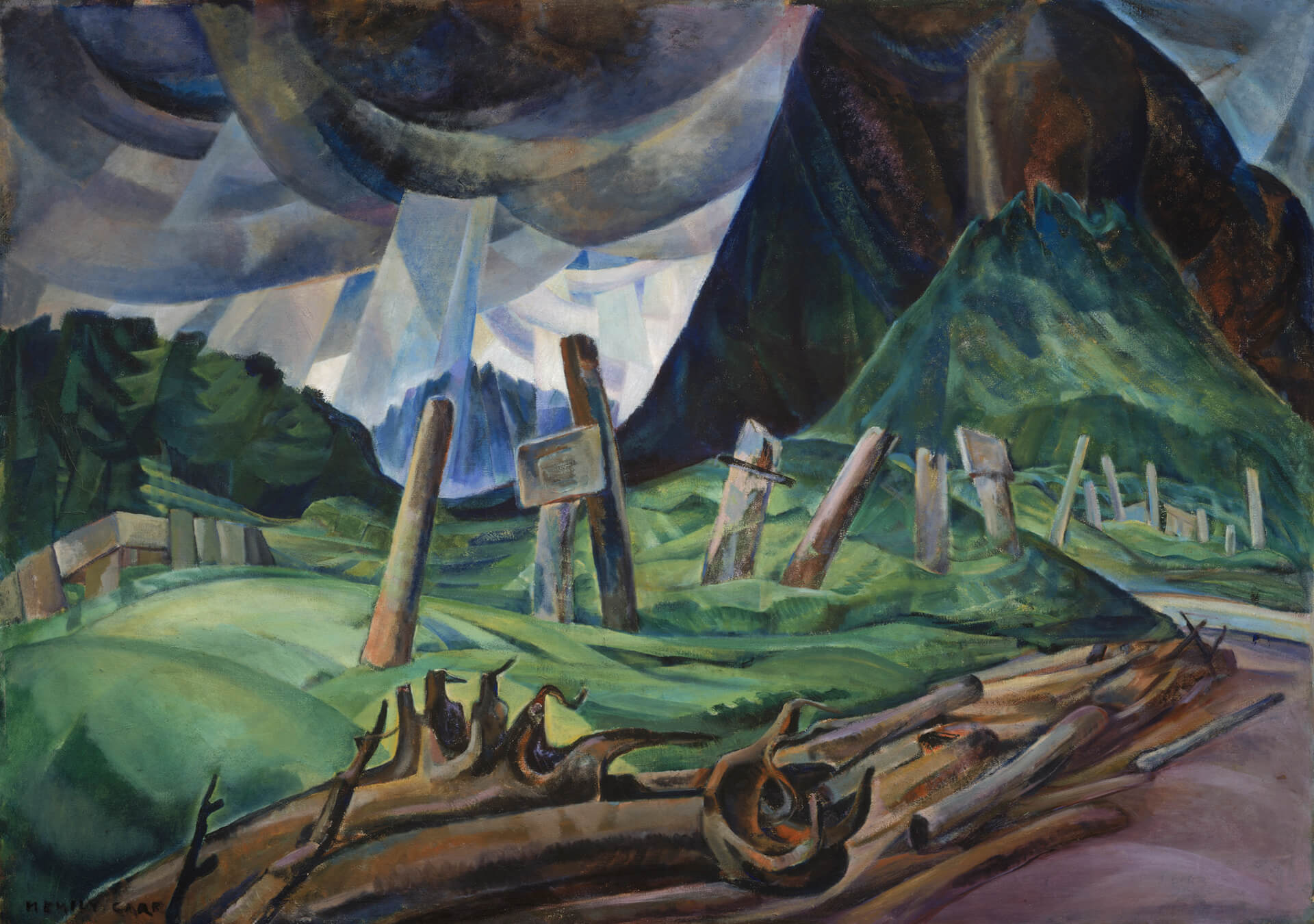 Emily Carr, Vanquished, 1930