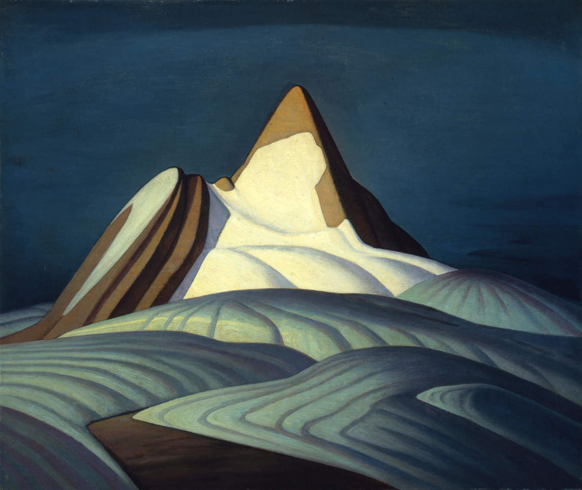 Art Canada Institute, Lawren Harris, Isolation Peak, Rocky Mountains, 1930