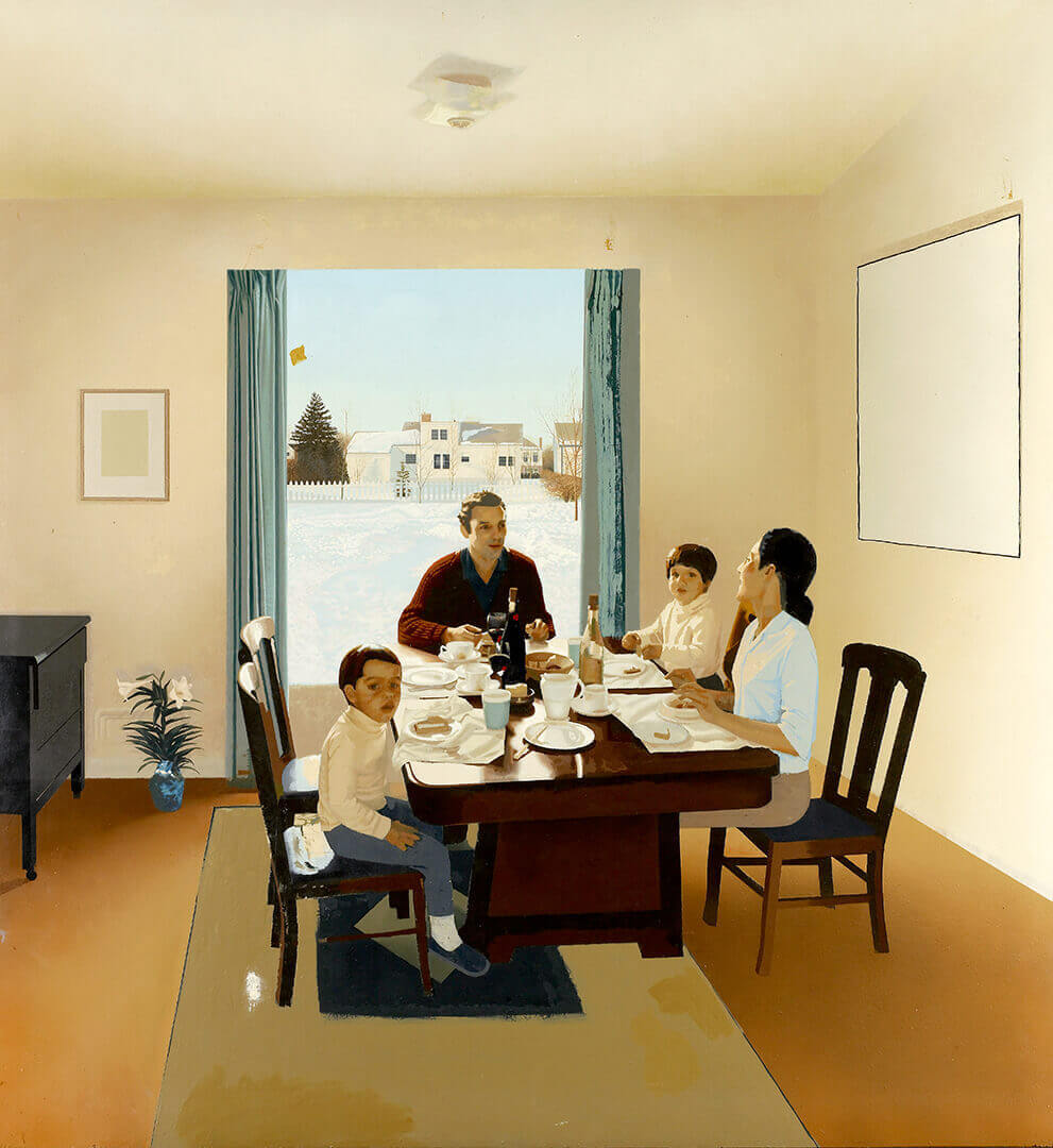 Art Canada Institute, Jack Chambers, Lunch, 1969