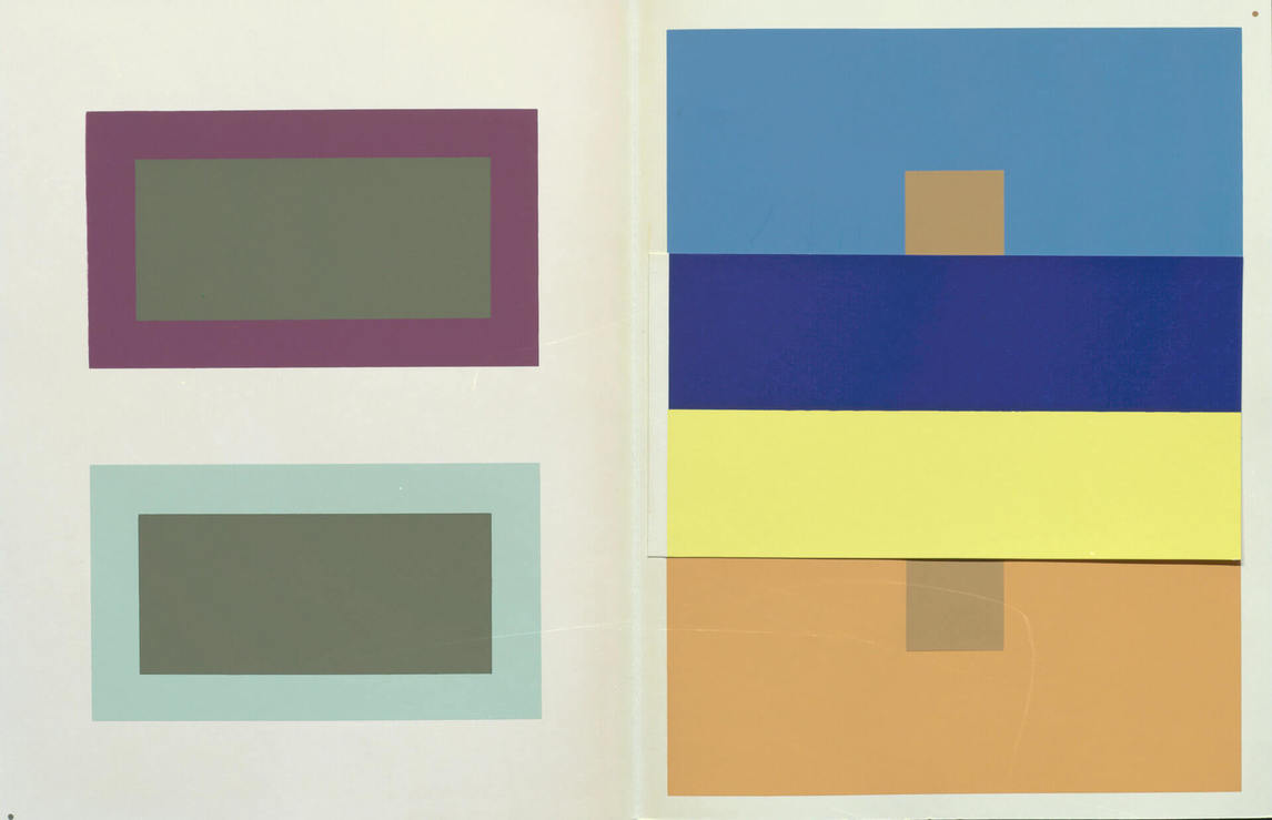 Art Canada Institute, pages from Interaction of Color by Josef Albers (New Haven: Yale University Press, 1963).
