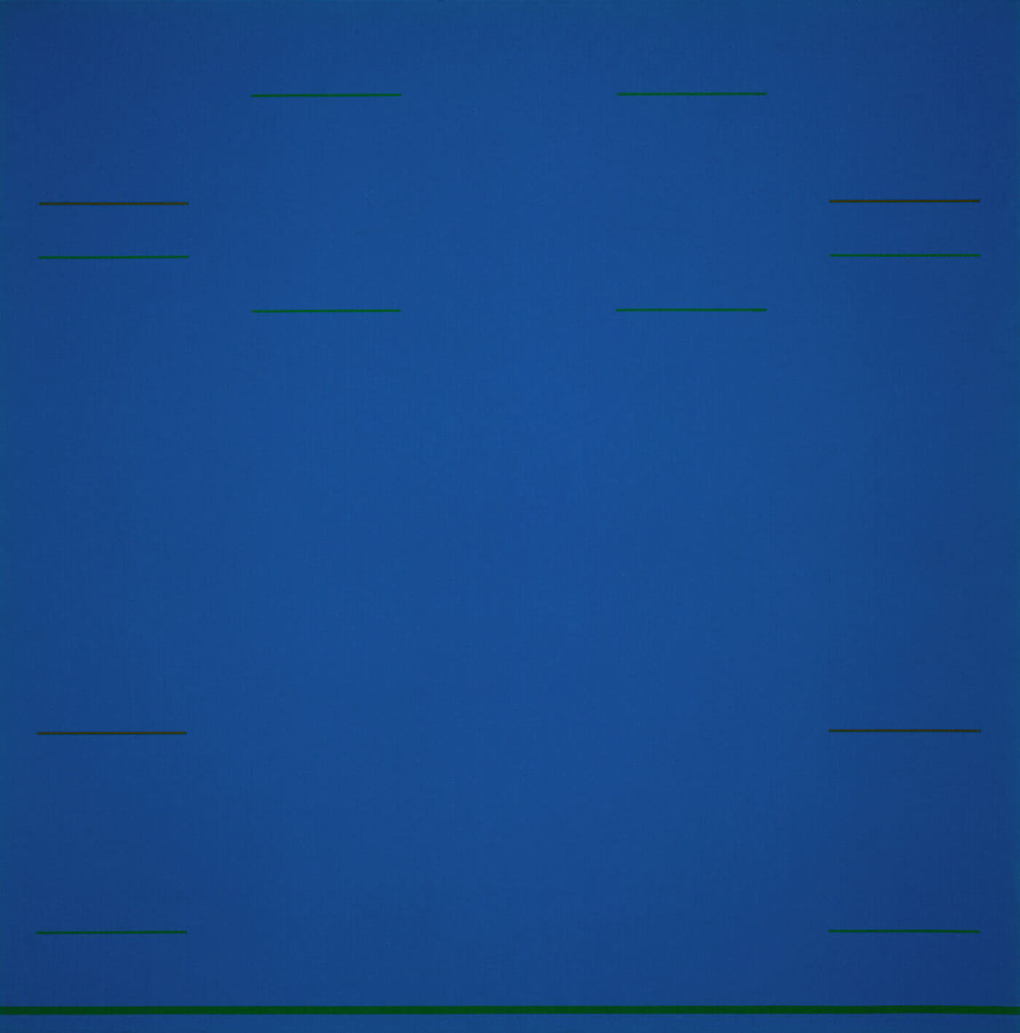 Art Canada Institute, Yves Gaucher, Blue Raga, 1967