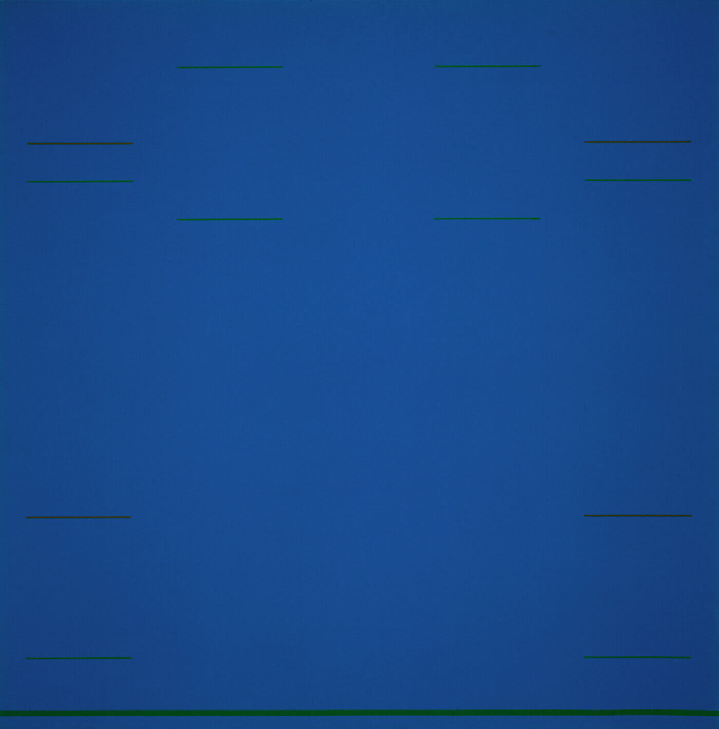 Yves Gaucher, Blue Raga, 1967