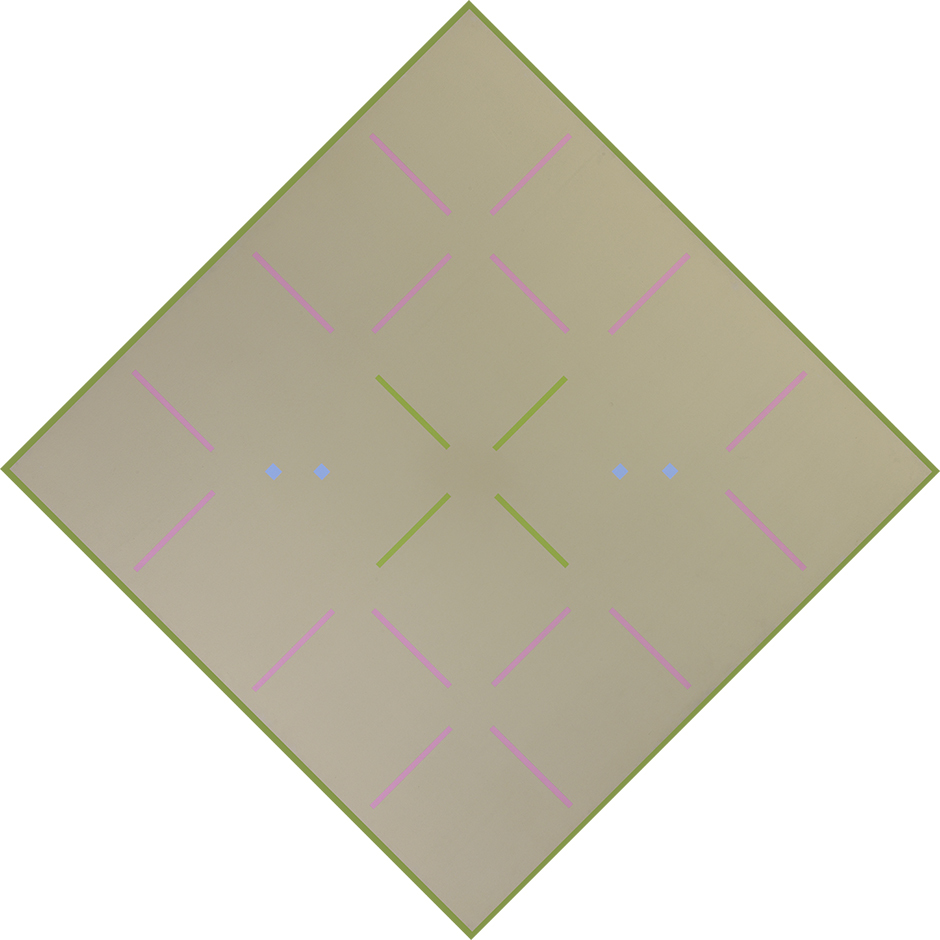 Yves Gaucher, Le cercle de grande réserve, 1965