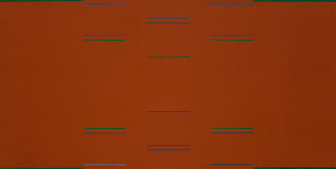 Art Canada Institute, Yves Gaucher, Dusk, Calm, Signals, 1966