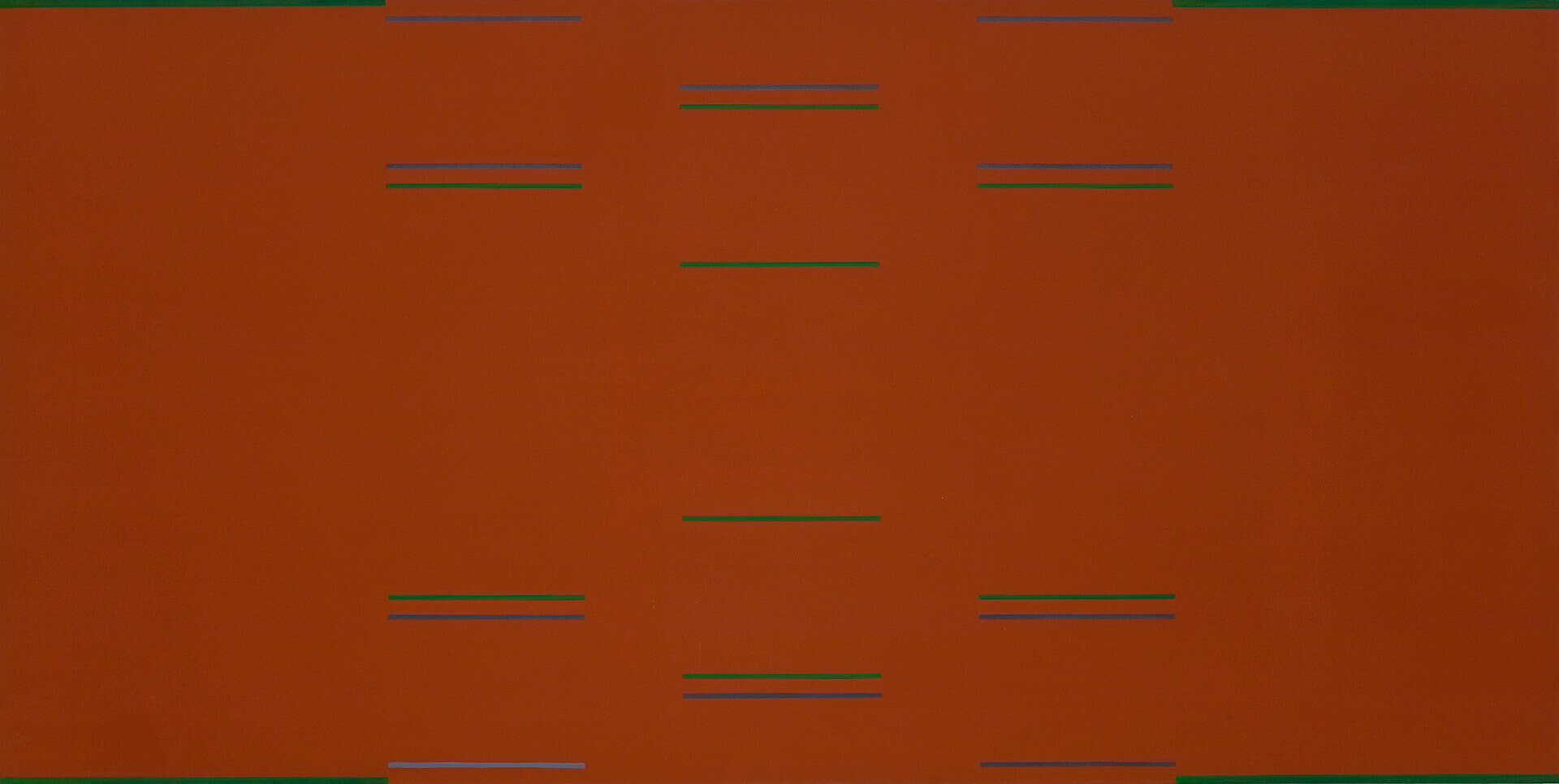 Yves Gaucher, Crépuscule, calme, signaux, 1966 