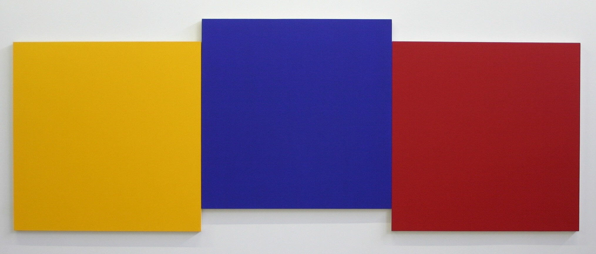 Yves Gaucher, Jaune, bleu & rouge IV, 1999