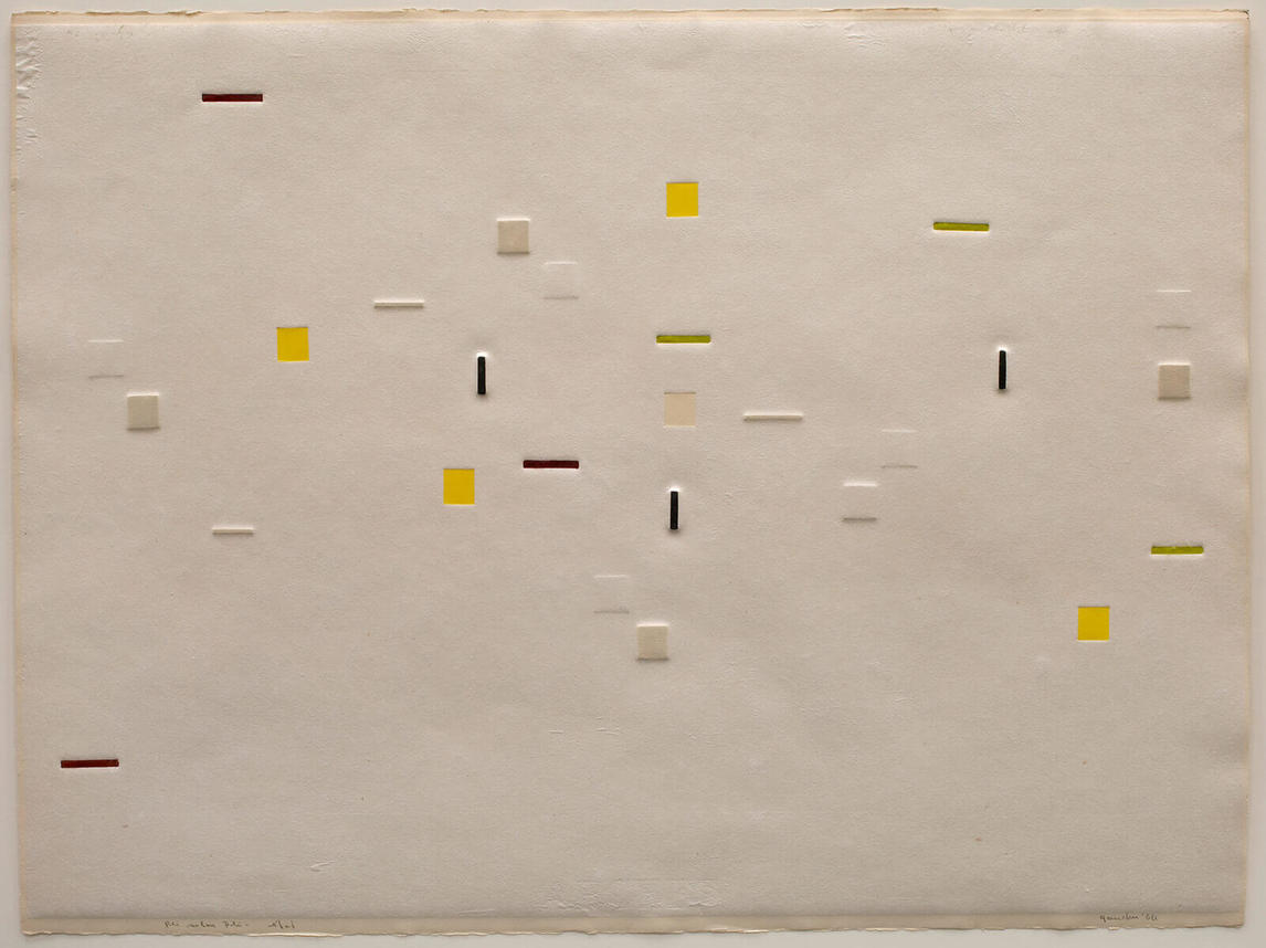 Art Canada Institute, Yves Gaucher, Fold upon Fold (Pli selon pli), 1964