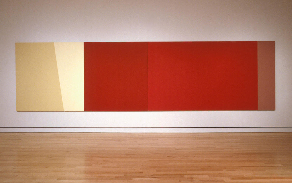 Art Canada Institute, installation view of Yves Gaucher, Reds & Ps, 1992