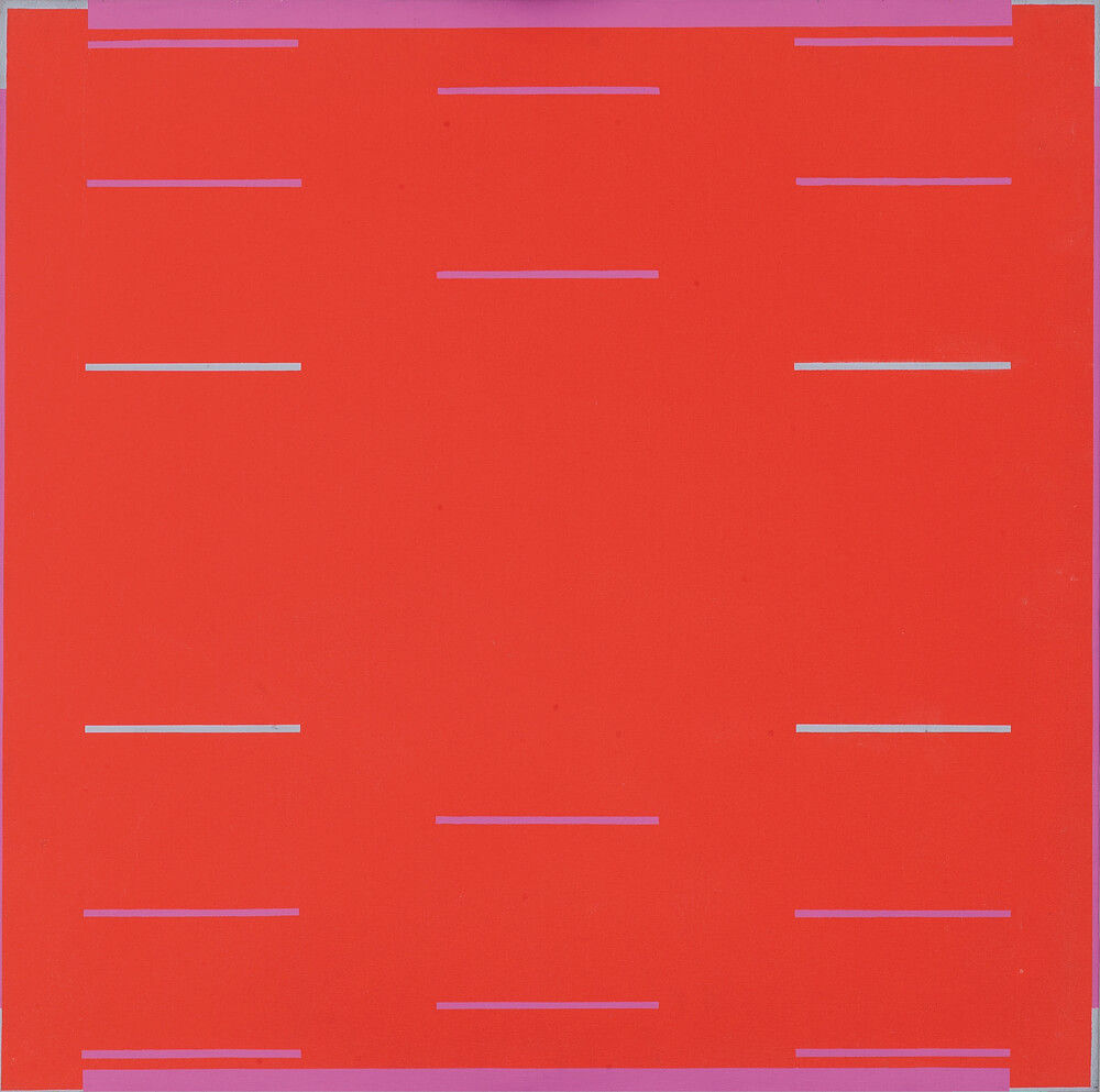 Art Canada Institute, Yves Gaucher, Study for “Six Squares,” 1966