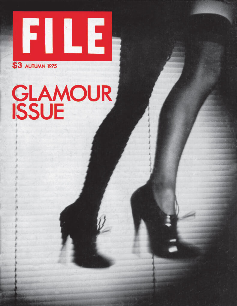 General Idea, FILE Megazine, « Édition Glamour », 1975