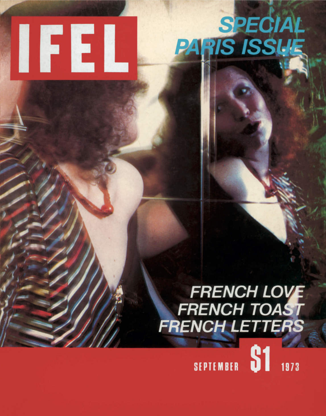Art Canada Institute, Cover of FILE Megazine, “IFEL Special Paris Issue,” vol. 2, no. 3 (September. 1973)