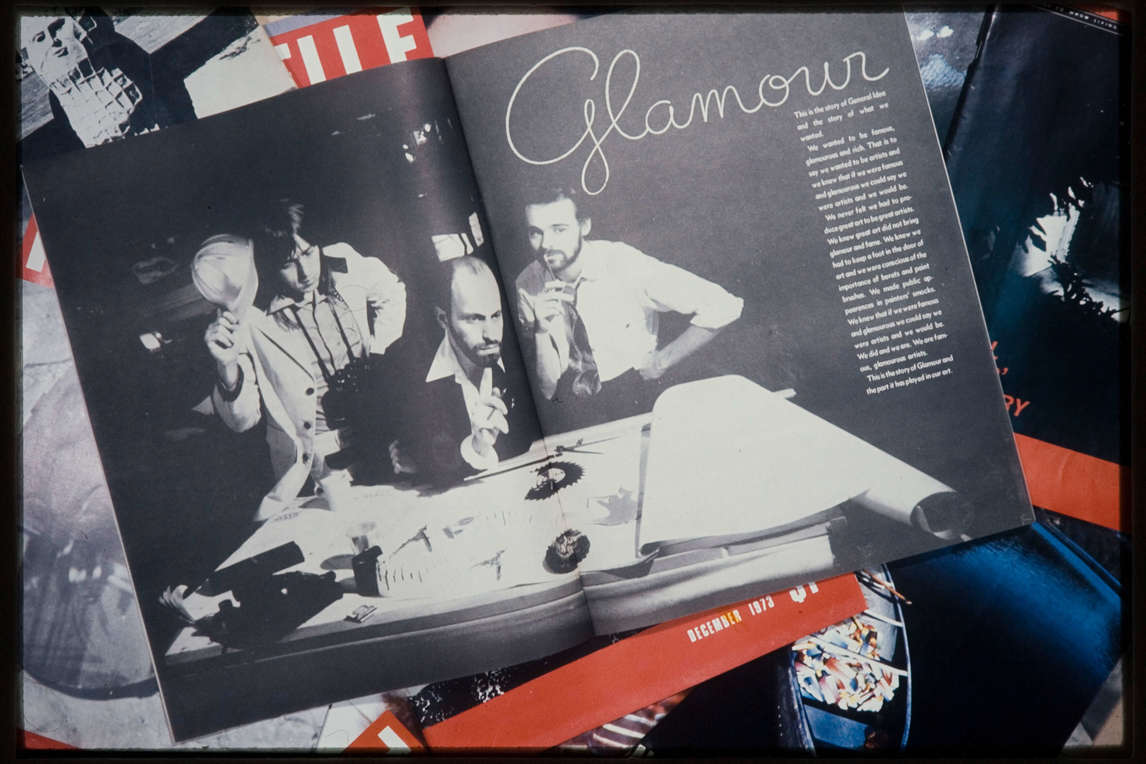 Art Canada Institute, General Idea, FILE MEGAZINE, “Glamour Issue,” vol. 3, no. 1 (autumn 1975), 20–21 