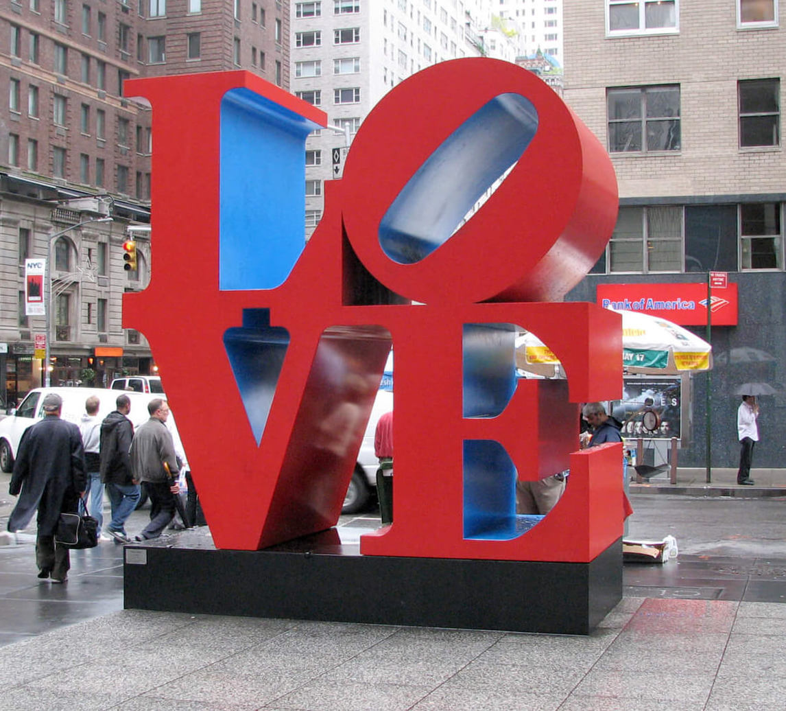 Art Canada Institute, Robert Indiana, LOVE, 1966–99