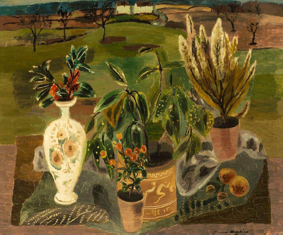 Art Canada Institute, Frances Hodgkins, Berries and Laurel, c. 1930