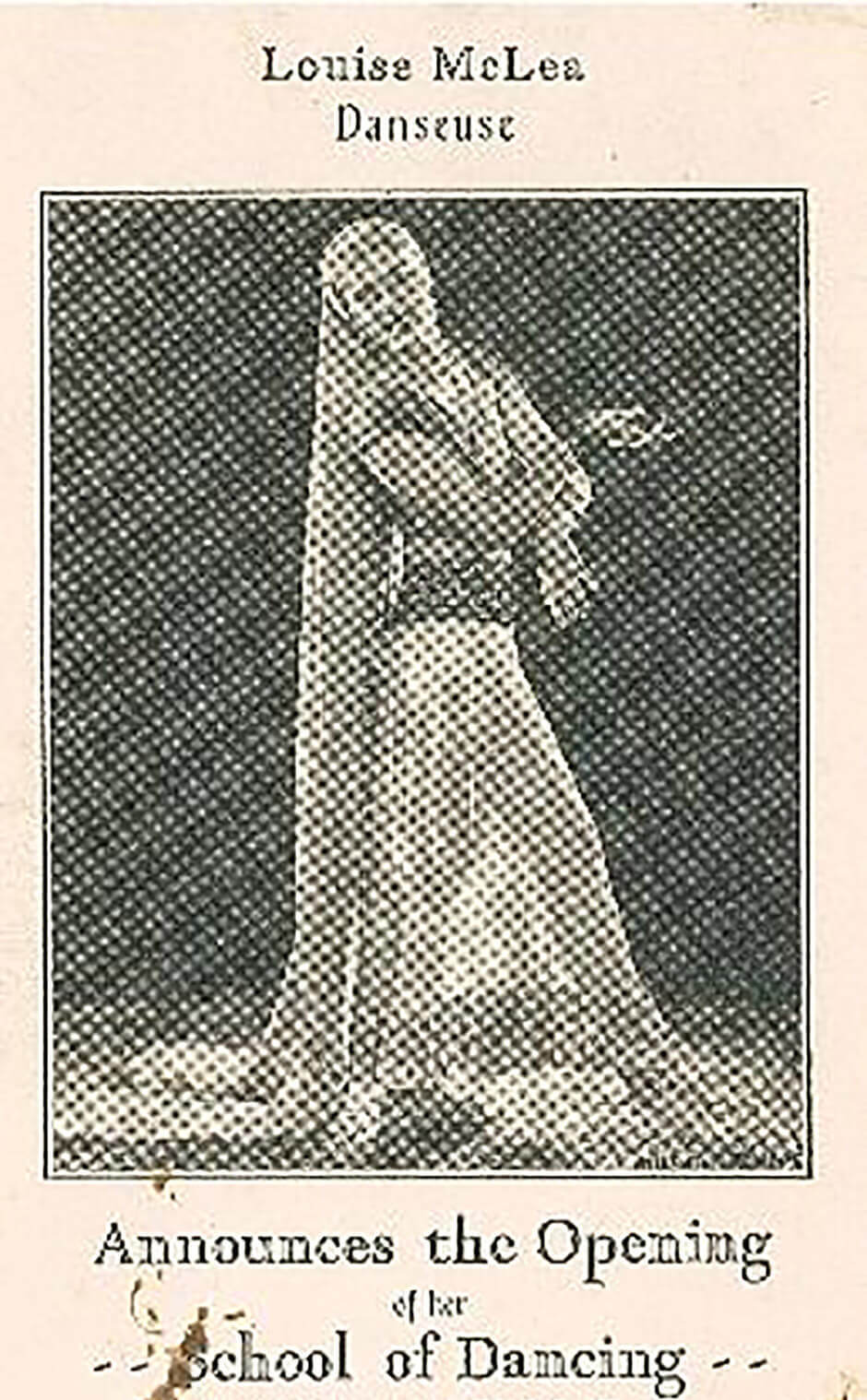 Art Canada Institute, Louise McLea in costume, c. 1930