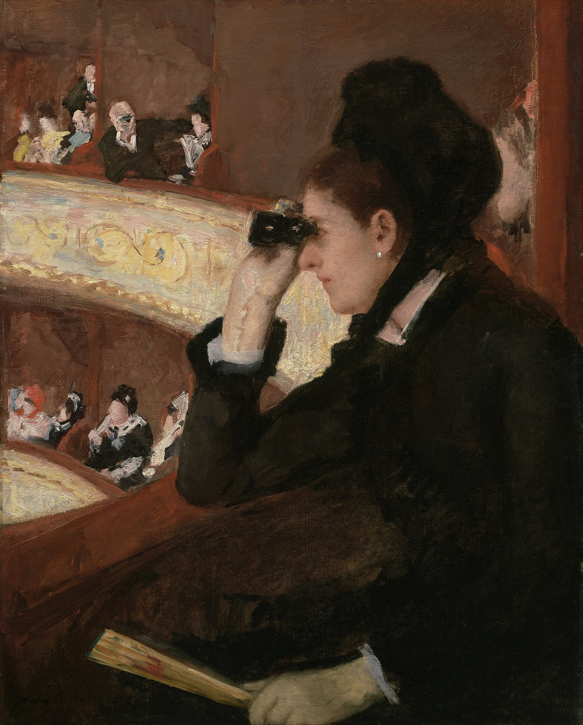 Art Canada Institute, Mary Cassatt, In the Loge, 1879