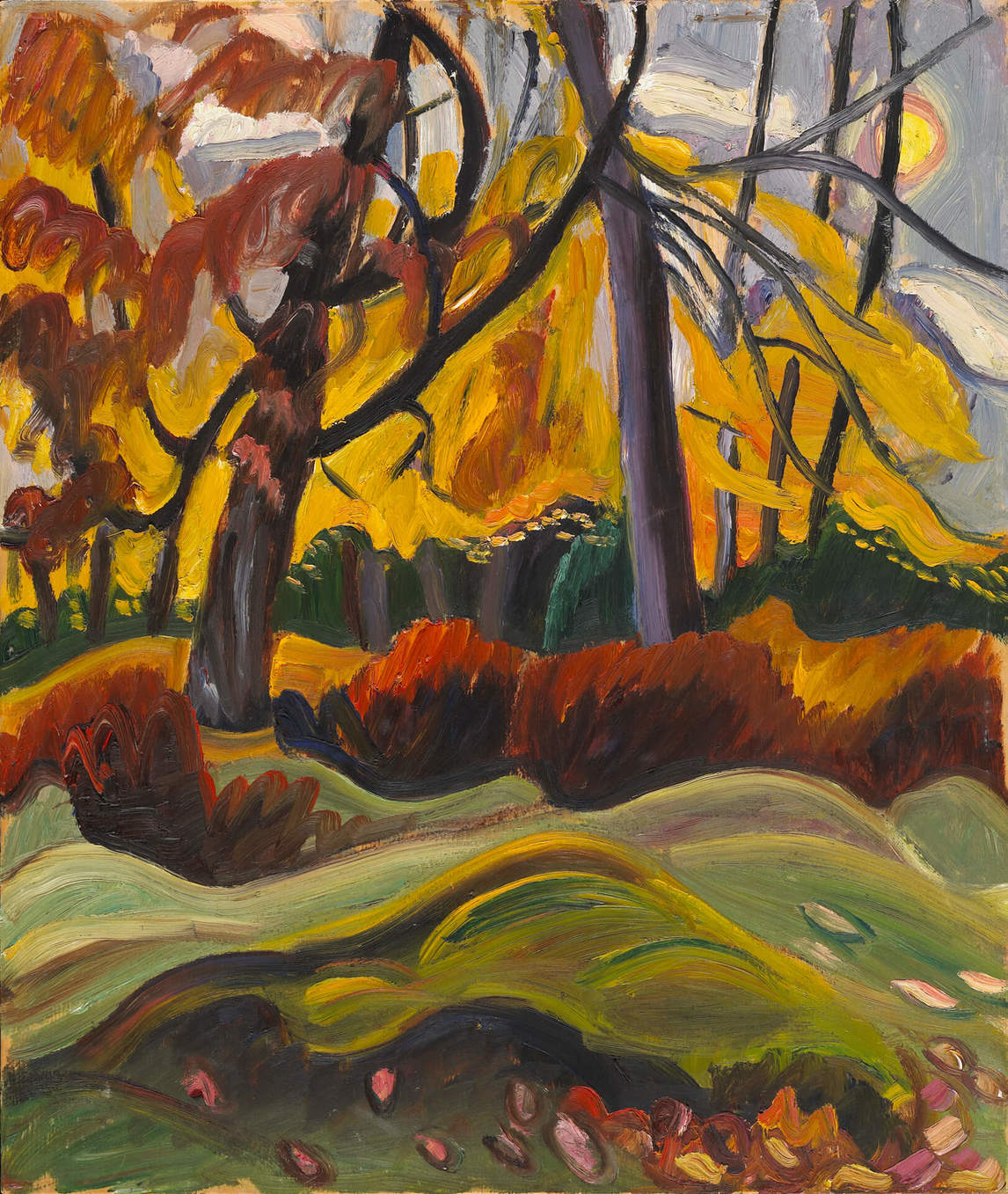 Art Canada Institute, Prudence Heward, Autumn Landscape, c. 1941