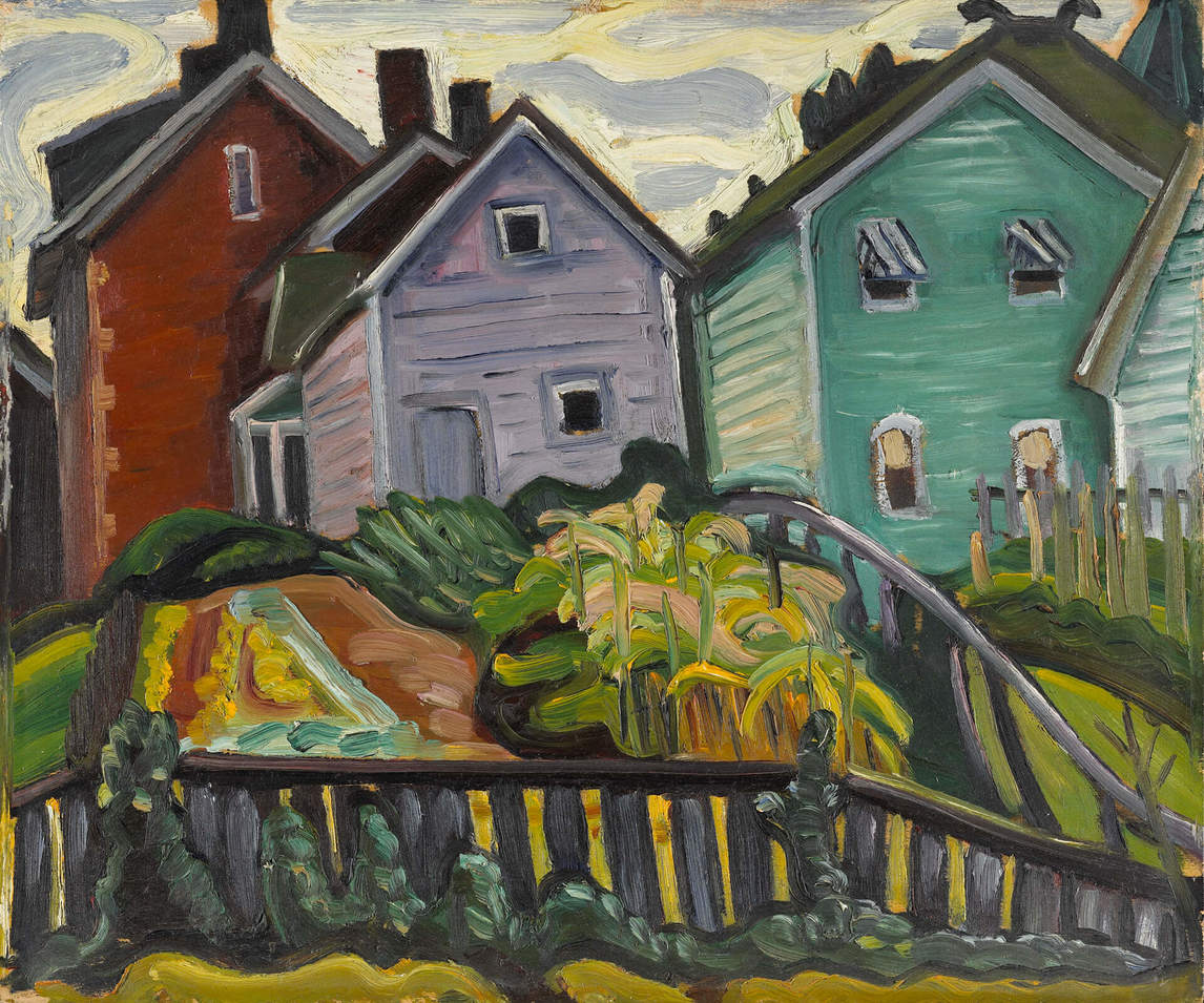 Art Canada Institute, Prudence Heward, Back Garden, 1938