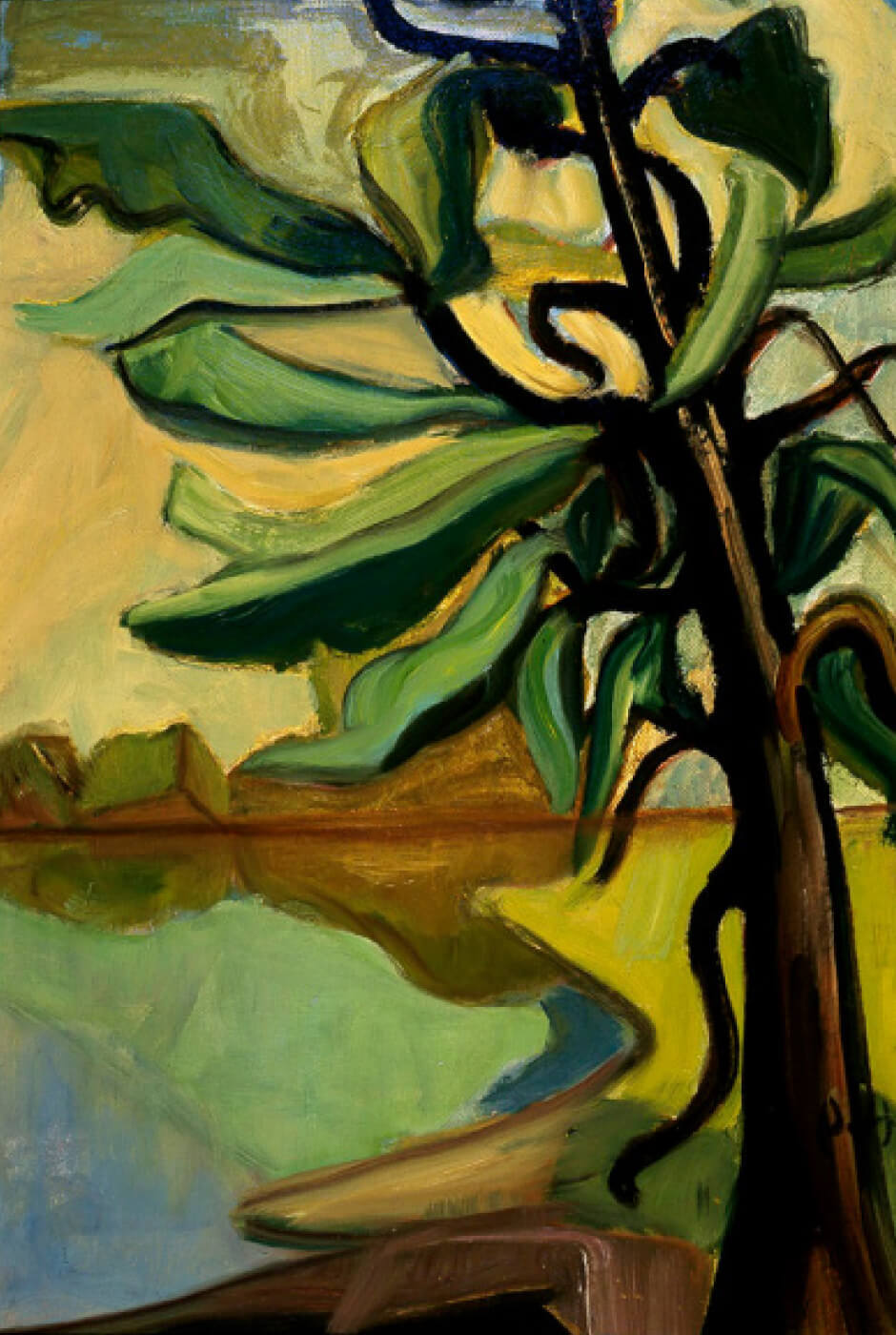 Art Canada Institute, Prudence Heward, Lake Reflections, n.d.