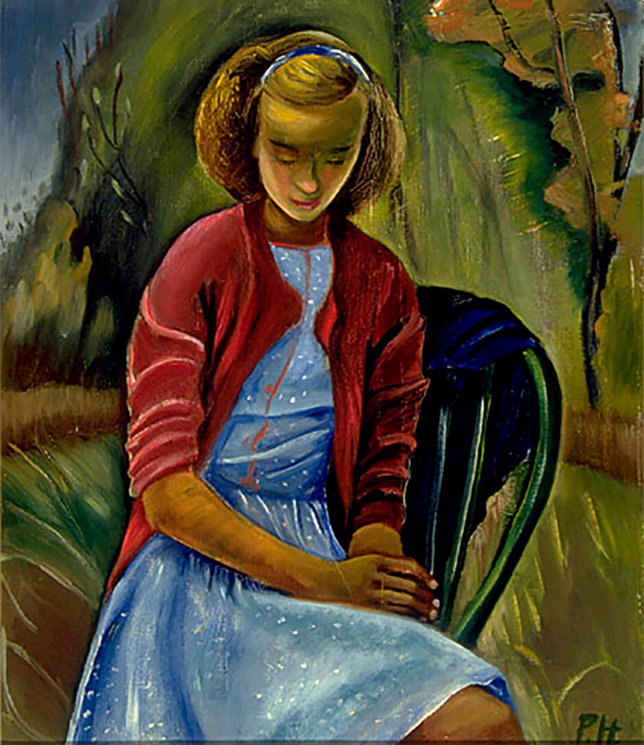Art Canada Institute, Prudence Heward, Pensive Girl, 1944