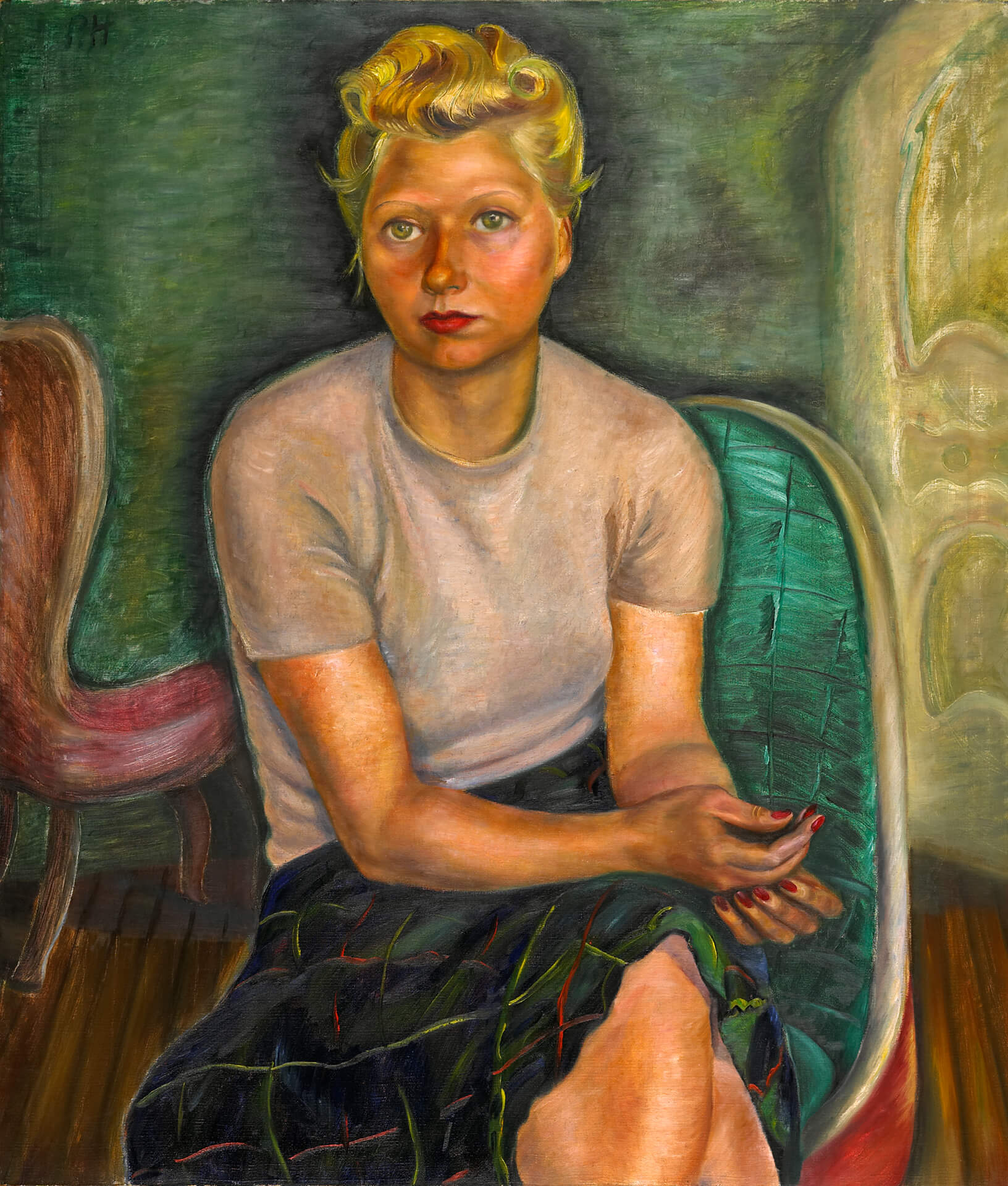 Prudence Heward, Portrait (Mrs. Zimmerman), 1943