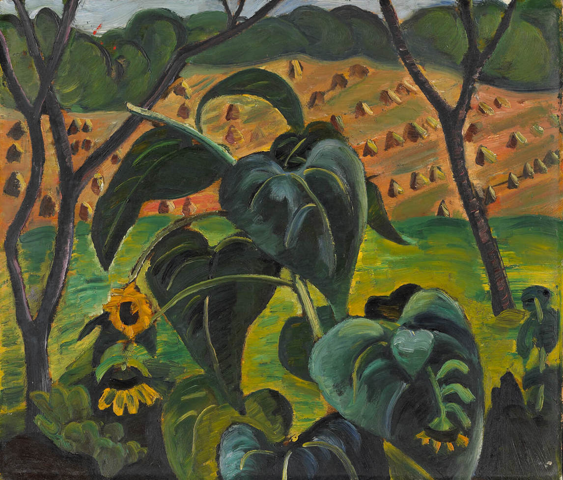 Art Canada Institute, Prudence Heward, Sunflowers, c. 1936