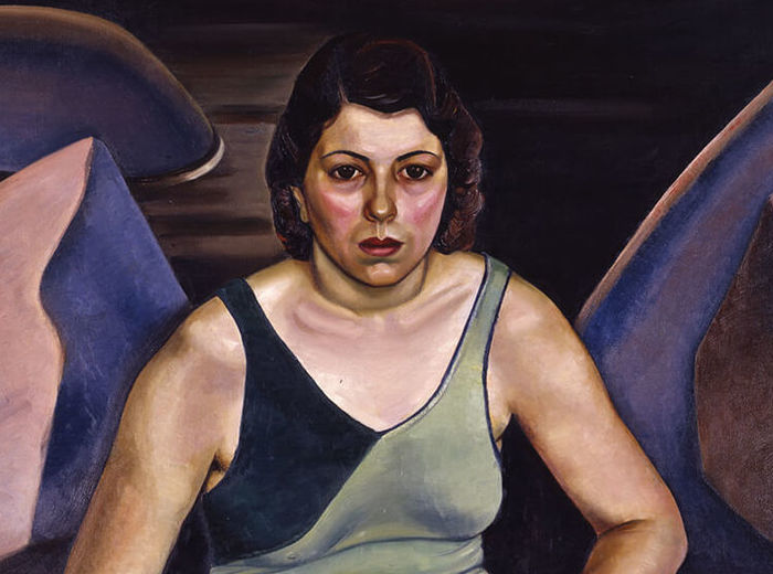 Prudence Heward, Femme au bord de la mer, 1930