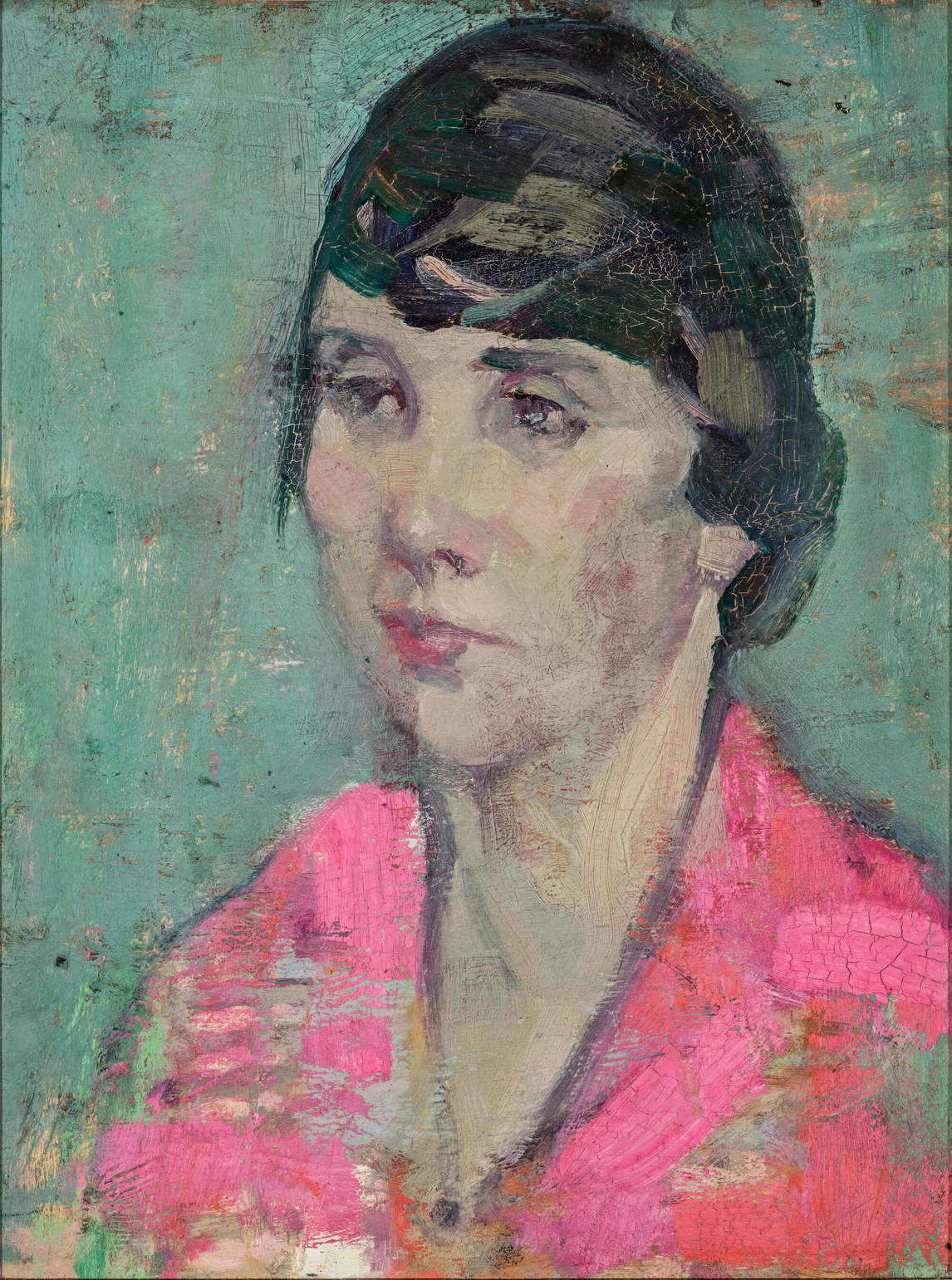 Art Canada Institute, Prudence Heward, Untitled, c. 1925, possible self-portrait