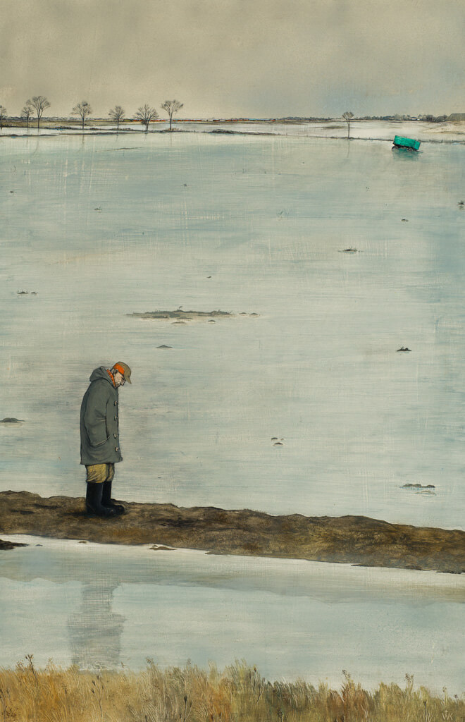 Art Canada Institute, William Kurelek, Despondency, 1963