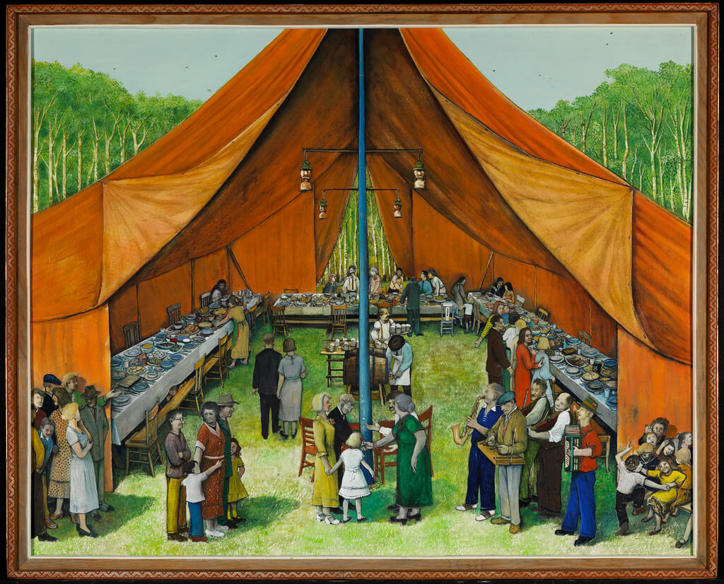 Art Canada Institute, William Kurelek, Manitoba Party, 1964