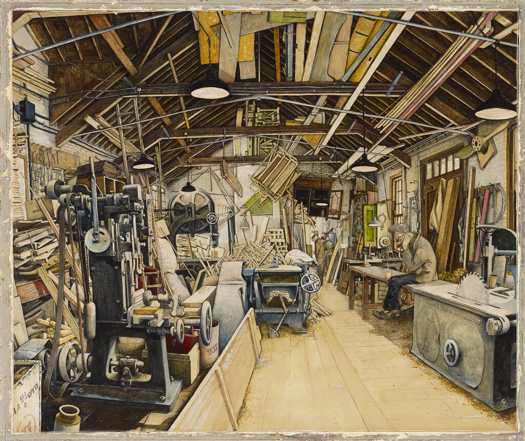 Art Canada Institute, William Kurelek, Netherne Hospital Workshop, 1954