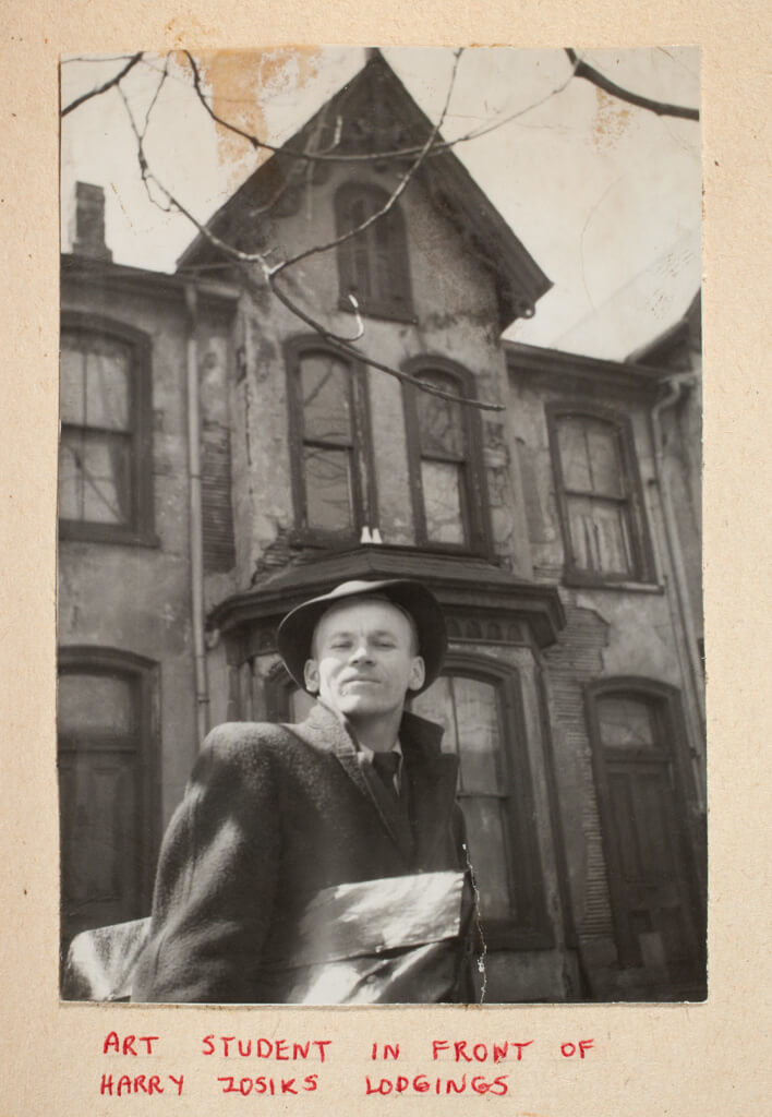 Art Canada Institute, William Kurelek, William Kurelek in Toronto during his days as a student at the Ontario College of Art, c. 1949