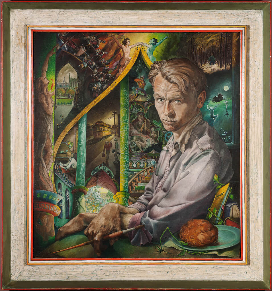 Art Canada Institute, William Kurelek, Portrait of the Artist as a Young Man, 1950