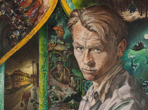 William Kurelek, Portrait de l’artiste en jeune homme, 1950