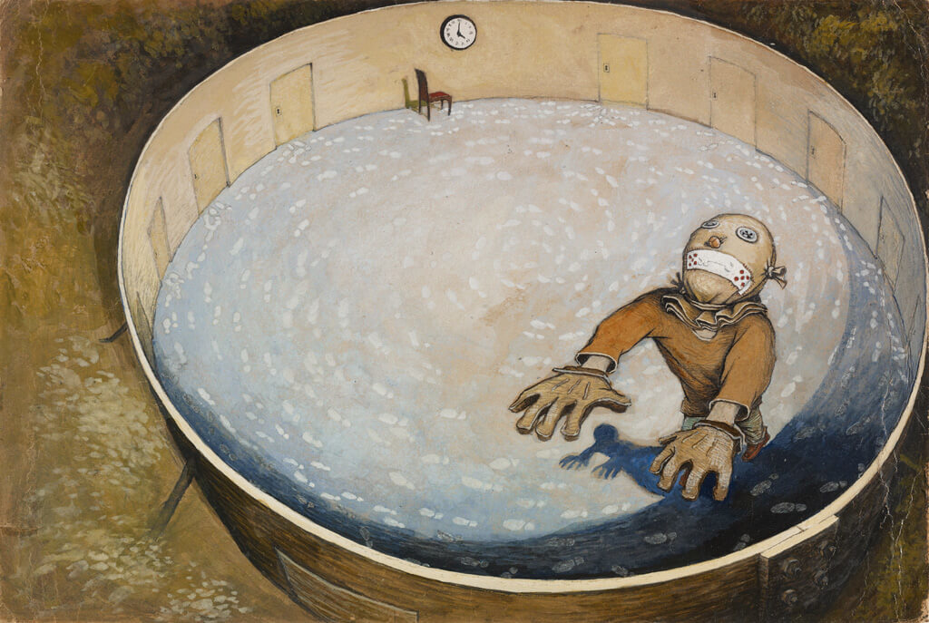 Art Canada Institute, William Kurelek, Pre-Maze, c. 1953