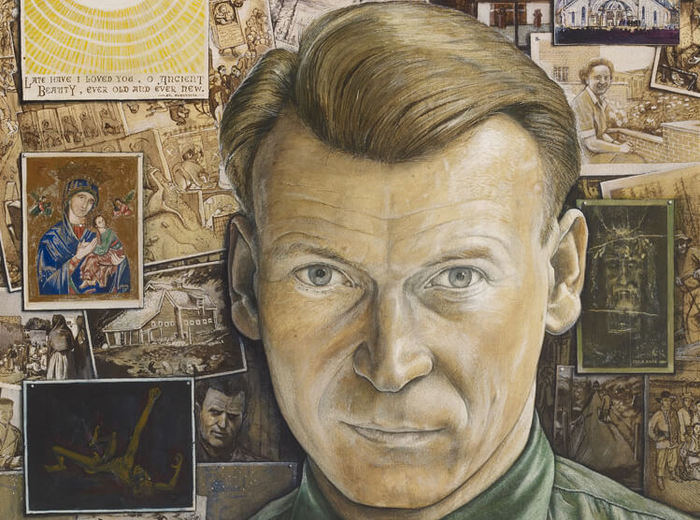 William Kurelek, Autoportrait, 1957