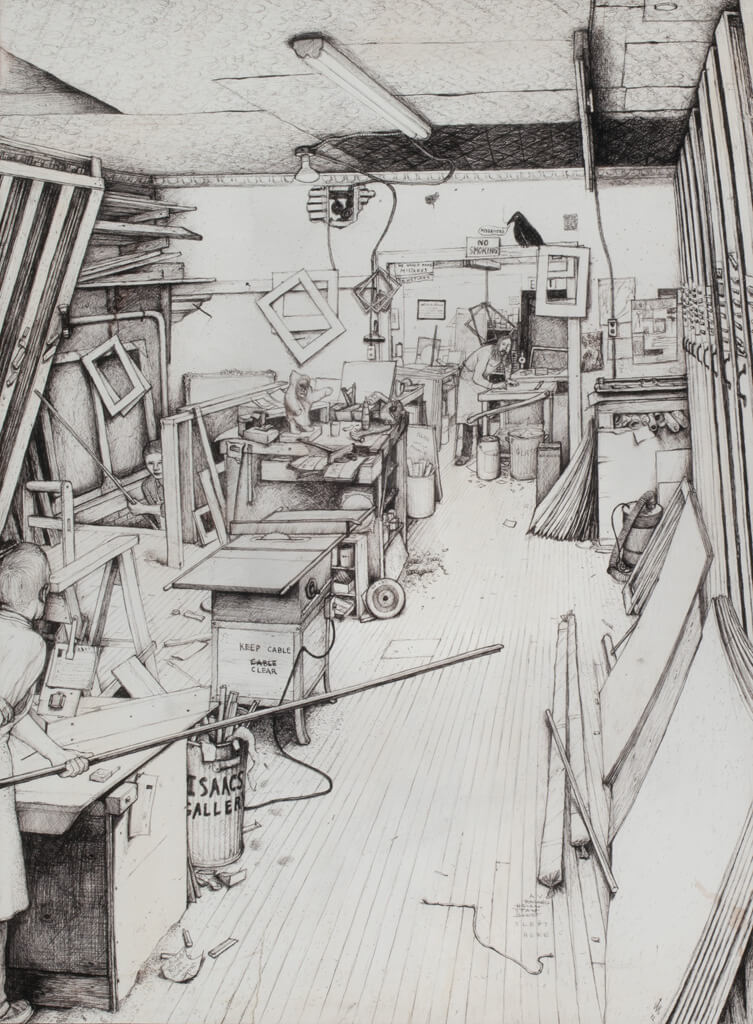 Art Canada Institute, William Kurelek, The Isaacs Gallery Workshop, 1973