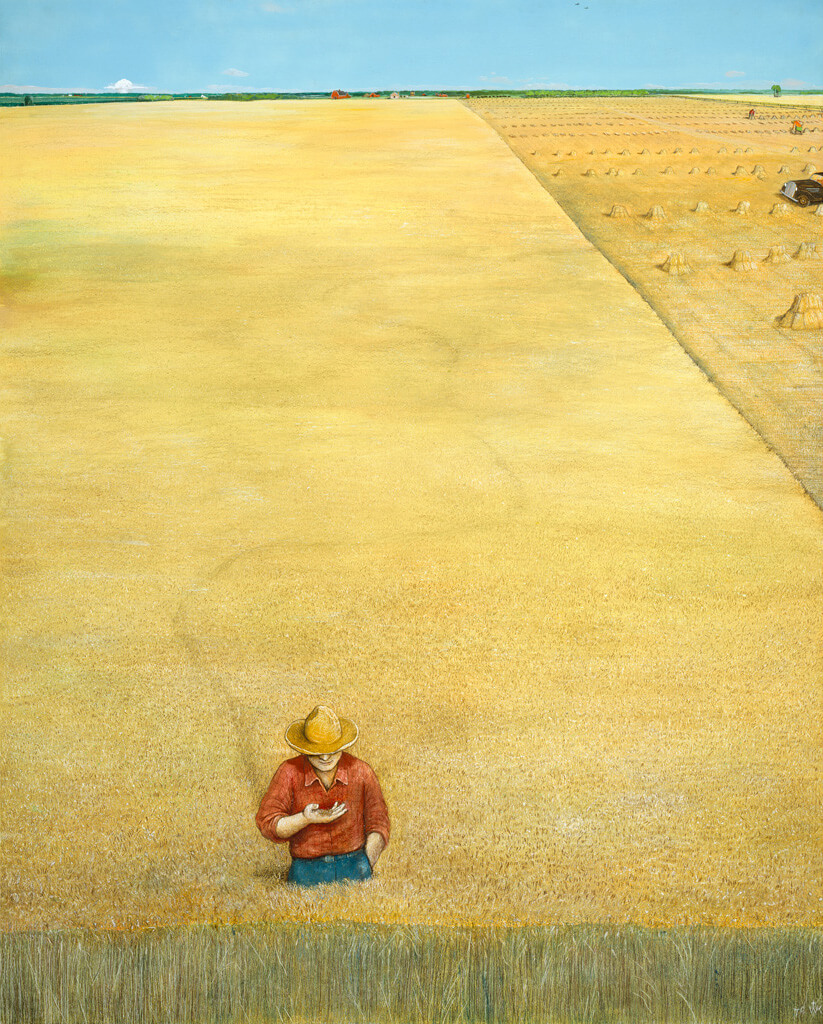 William Kurelek, The Ukrainian Pioneer, 1971, 1976
