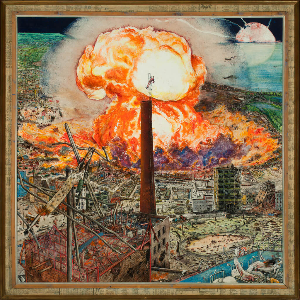 Art Canada Institute, William Kurelek, This Is the Nemesis, 1965